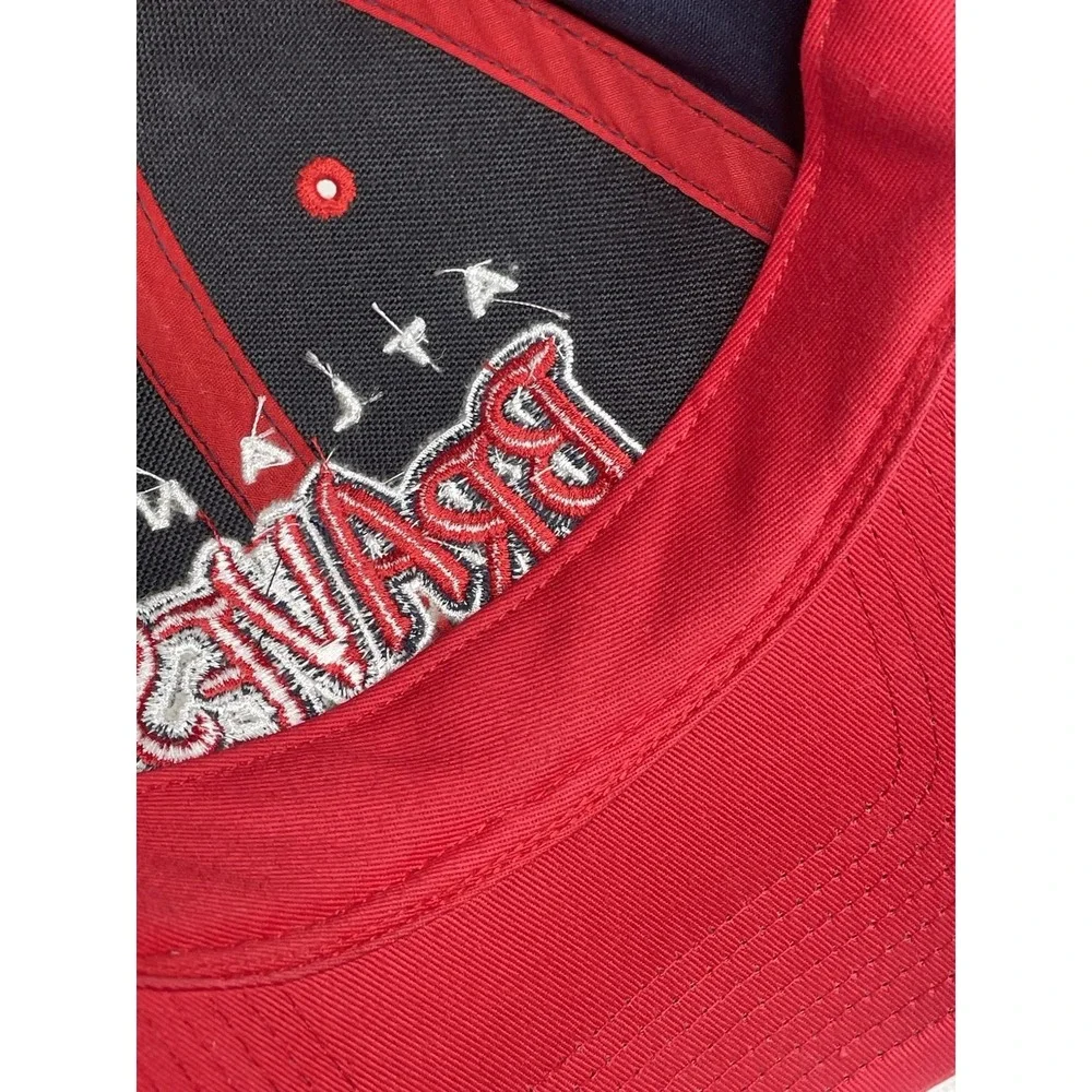 VTG Atlanta Braves Youth Cap Twins Enterprise Blue Red Adjustable Strapback Hat